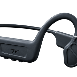 TY Swim Pro graphite headphones — transparent product image