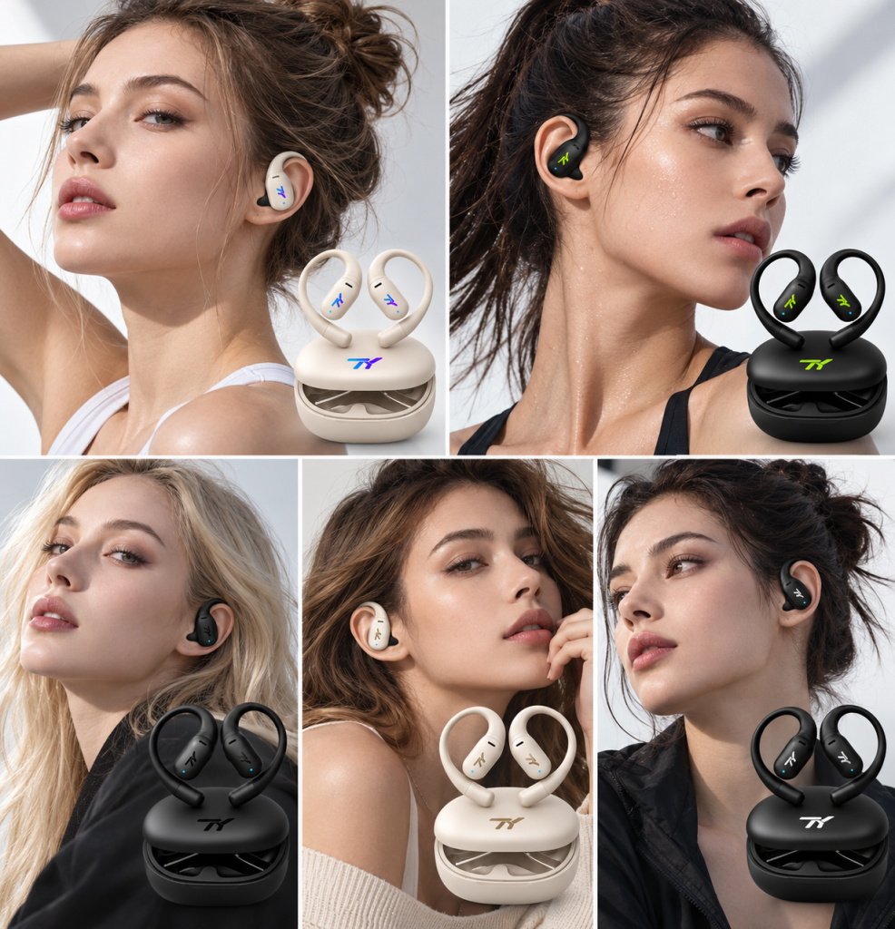 TY OWS Open-Ear design view