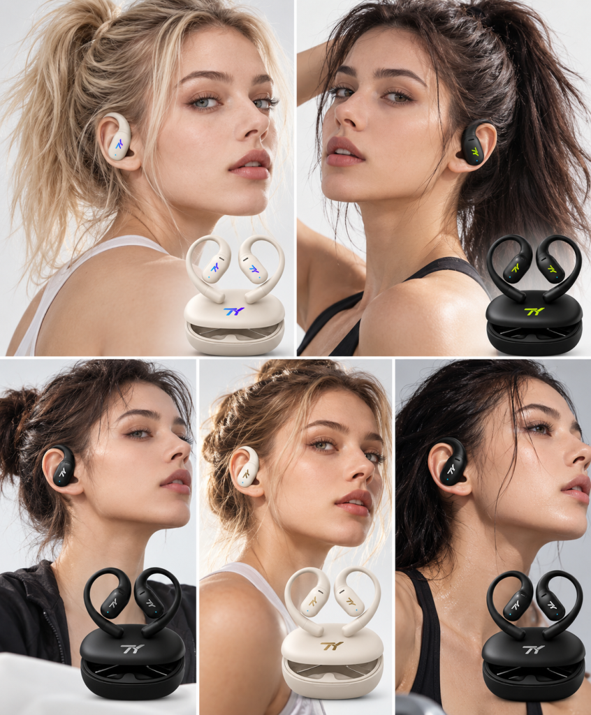 TY OWS Open-Ear design view
