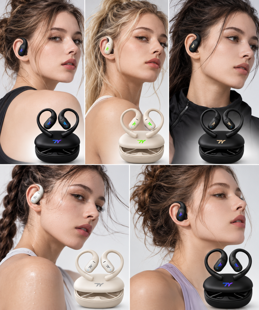 TY OWS Open-Ear design view