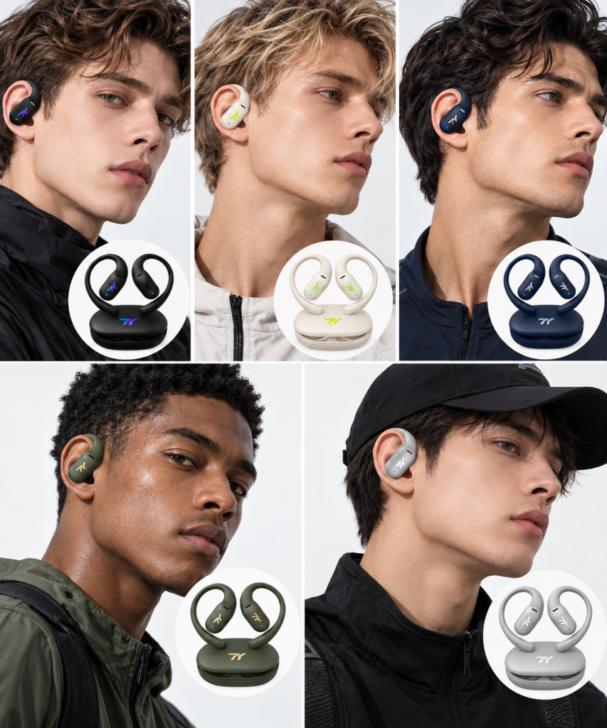 TY OWS Open-Ear design view
