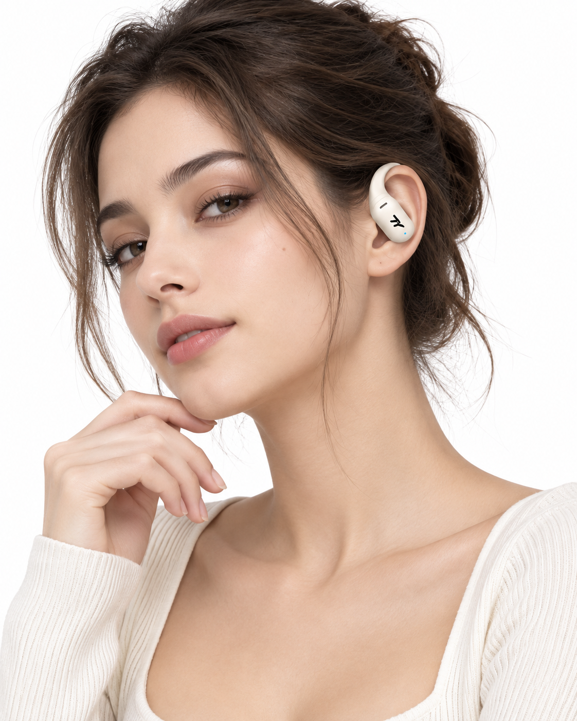 TY open-ear headphones in everyday life